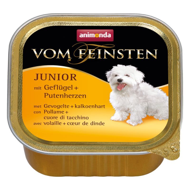 Animonda vom Feinsten Junior with poultry and turkey hearts