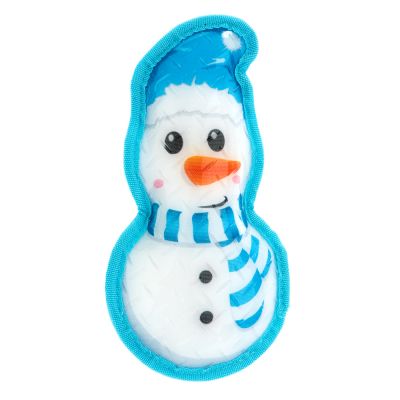 Snowman dog toy