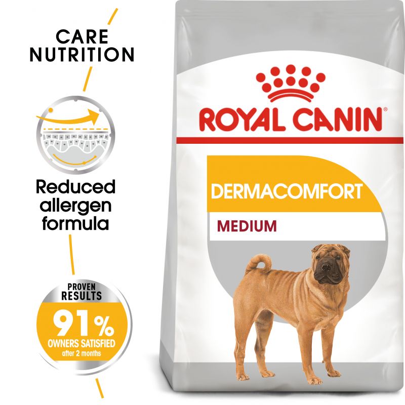 Royal Canin Dermacomfort medium dog food