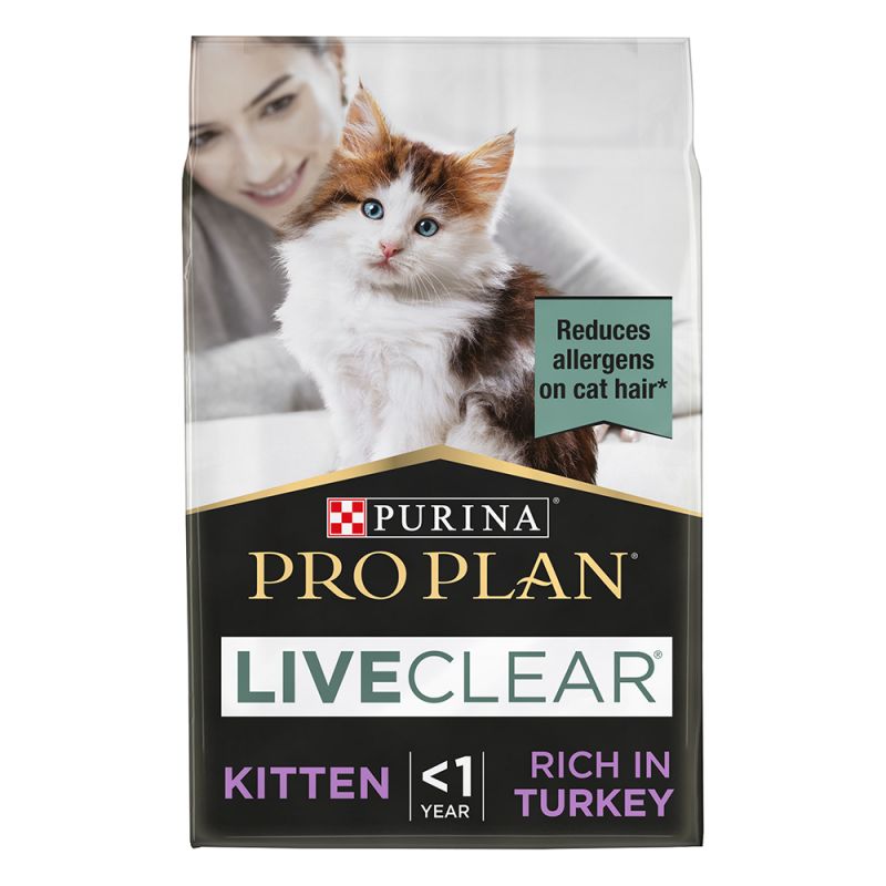Proplan liveclear kitten turkey