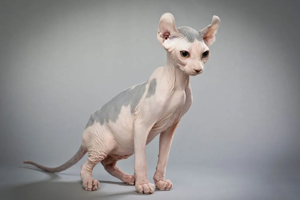 sitting elf cat